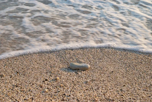 Spiaggia di sabbia marina — Foto Stock