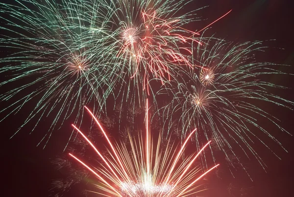 Beautiful fireworks — Stock Photo, Image