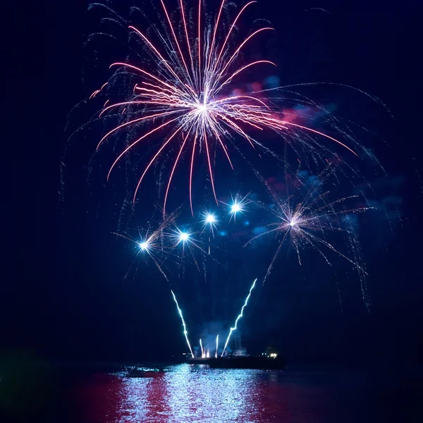 Fireworks, salute — Stock Photo, Image