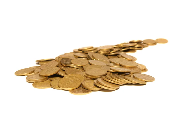 Road of golden coins — Stock Photo, Image