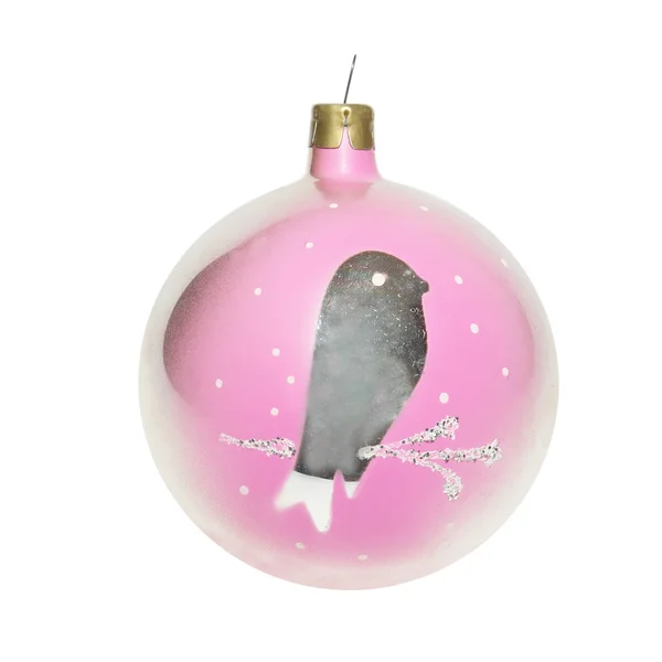 ピンクのクリスマスの泡 — ストック写真