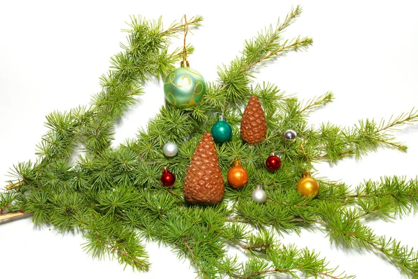 Bola de Navidad y decoración —  Fotos de Stock