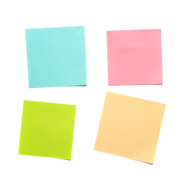 Different color stickers — Stock Photo, Image