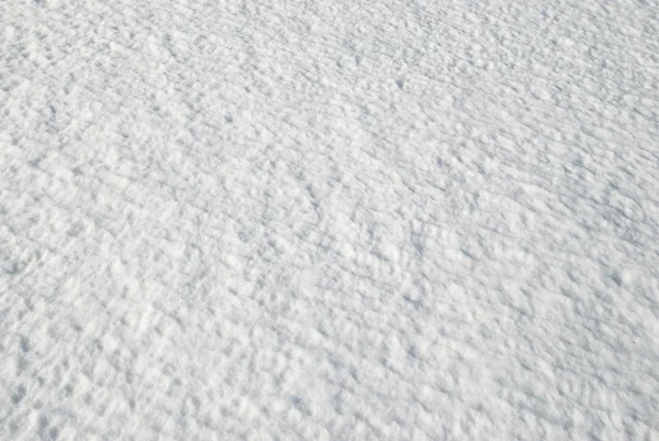 Textur des weißen Schnees. — Stockfoto