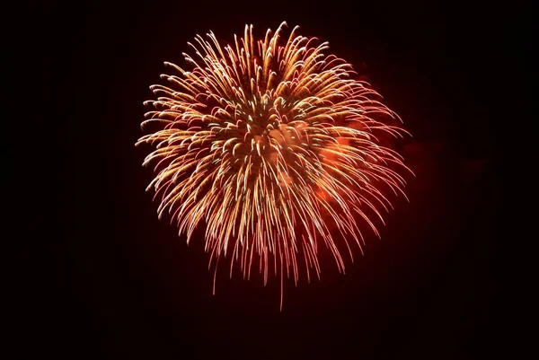 아름 다운 불꽃놀이 — 스톡 사진