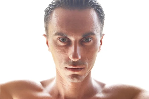 Portrait of muscular man — Stock Photo, Image