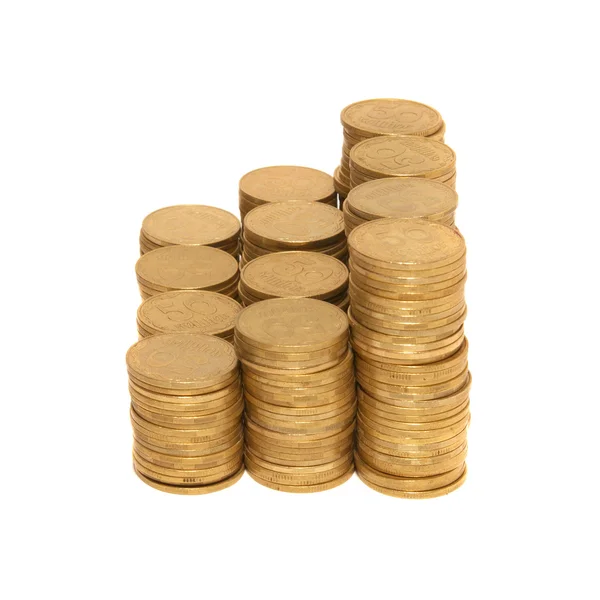 Verem az arany érmék — Stock Fotó