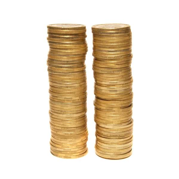 Two golden towers — Stock Photo, Image