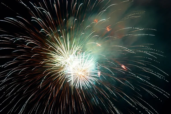 Artificii, salut . — Fotografie, imagine de stoc