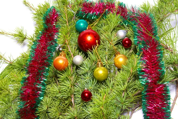 Natal bugigangas e decoração — Fotografia de Stock