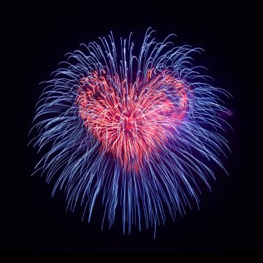 fireworks uygulamasından kalp