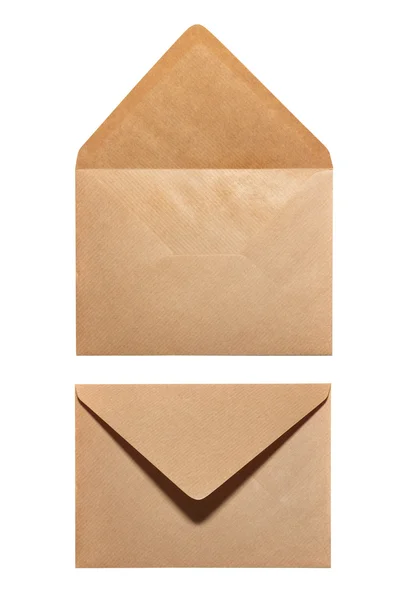 2 lados do envelope — Fotografia de Stock