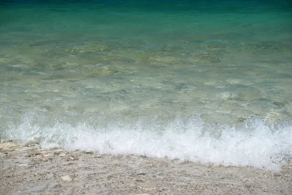 Zee zand strand — Stockfoto