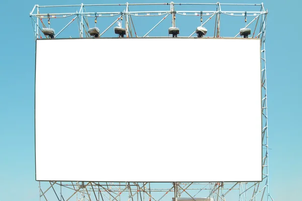 Empty billboard — Stock Photo, Image