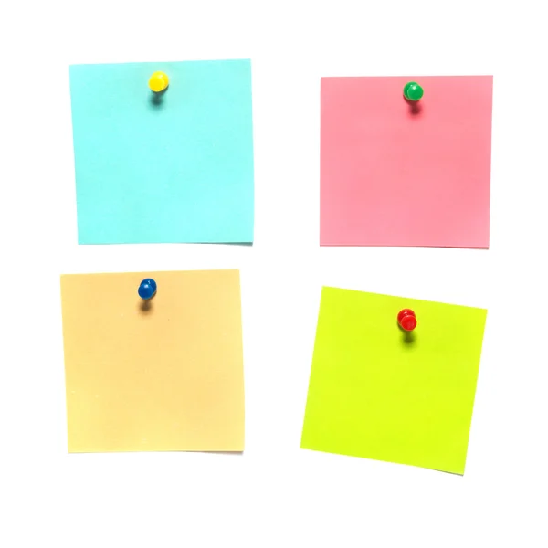 Adesivos de cores diferentes — Fotografia de Stock