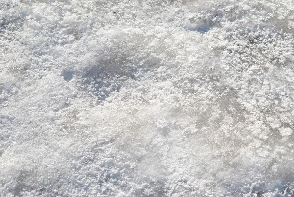 Tekstury biały śnieg — Zdjęcie stockowe