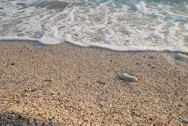 Θάλασσα και άμμος παραλία — Φωτογραφία Αρχείου