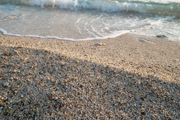 Морський пісок пляжу — стокове фото