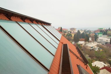 Güneş enerjili su ısıtma sistemi