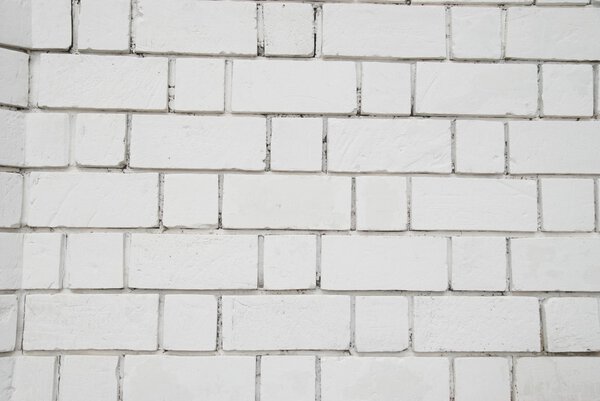 White brick wall can be used for background