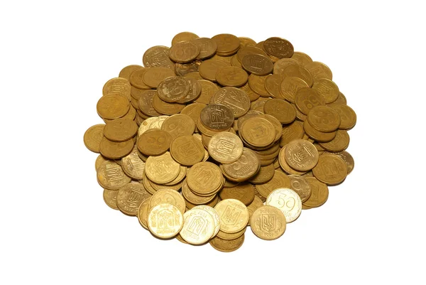 Σωρό από χρυσά νομίσματα — Φωτογραφία Αρχείου