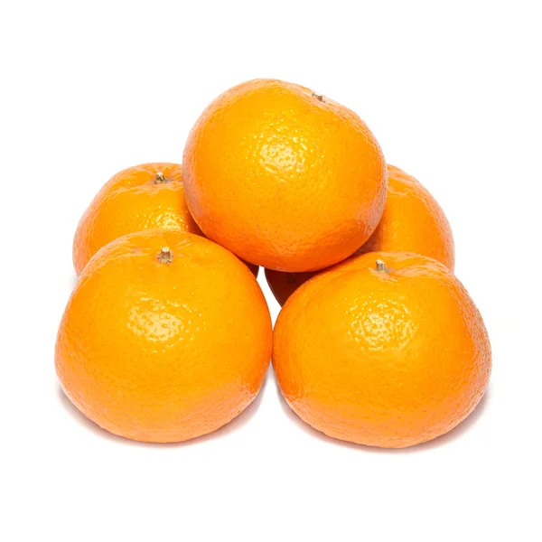 Gruppo di mandarini arancioni — Foto Stock