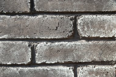 Gray grunge brick wall clipart