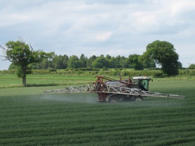 Crop Spraying C3 clipart