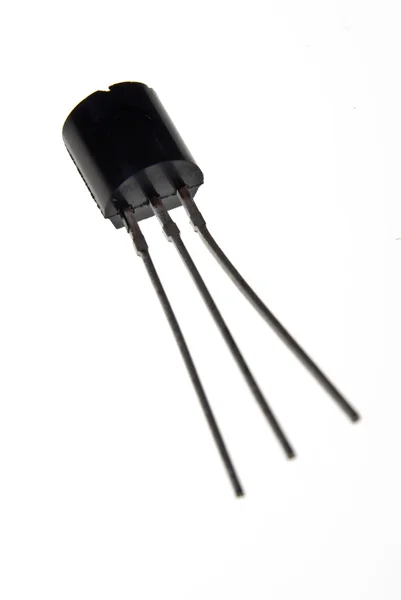 Транзистор в пластике — стоковое фото