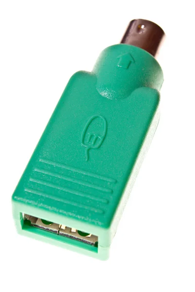 PS2 to USB adaptor — Stock Photo, Image