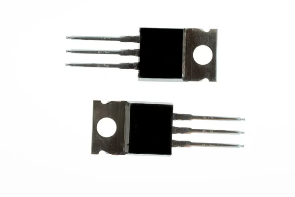 Paire de transistors de puissance — Photo