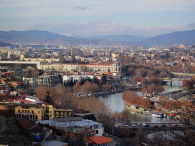 Tbilisi downtown clipart