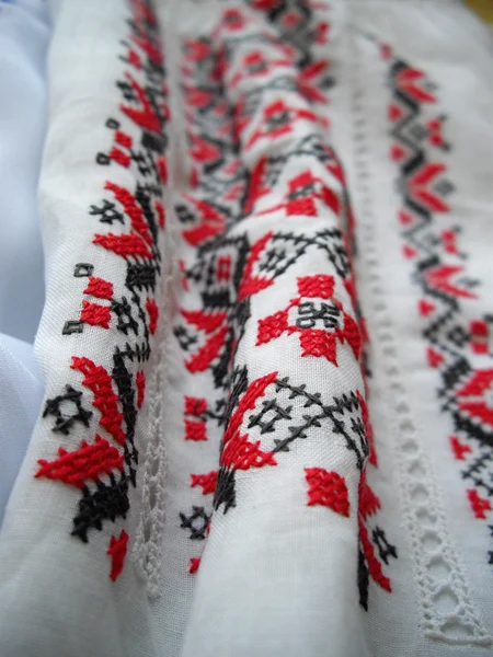Folk embroidery — Stock Photo, Image