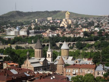 Tbilisi downtown clipart