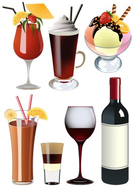 Cocktails clipart