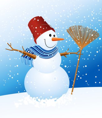 Snowman clipart