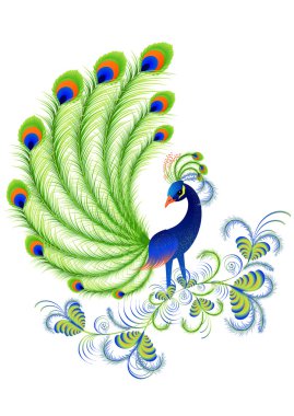 Peacock clipart