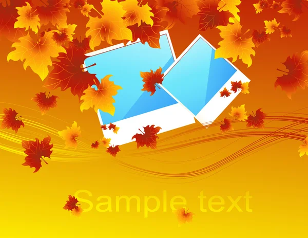 Autumn_photos — Stock Vector
