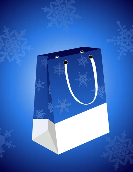 Christmas bag — Stock Vector