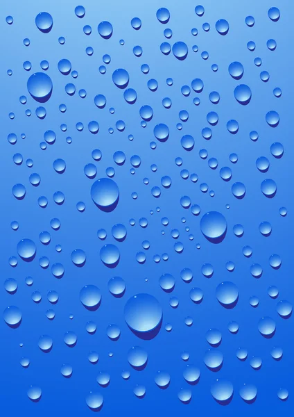 Blue_water_drop_background — Stock Vector