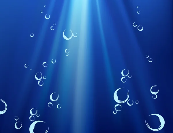Sous l'eau — Image vectorielle