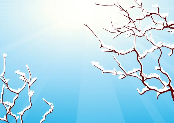 Brunch d'hiver — Image vectorielle