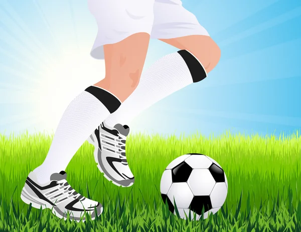 Παίκτης ποδοσφαίρου — Διανυσματικό Αρχείο