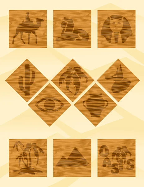 Pyramides de jouets — Image vectorielle