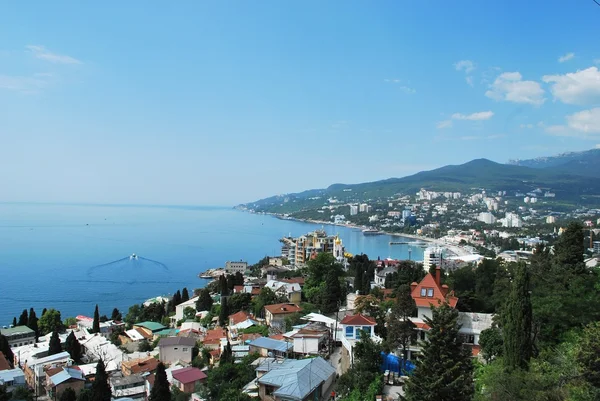 Yalta. Colina Polikurovskiy. Vista geral — Fotografia de Stock