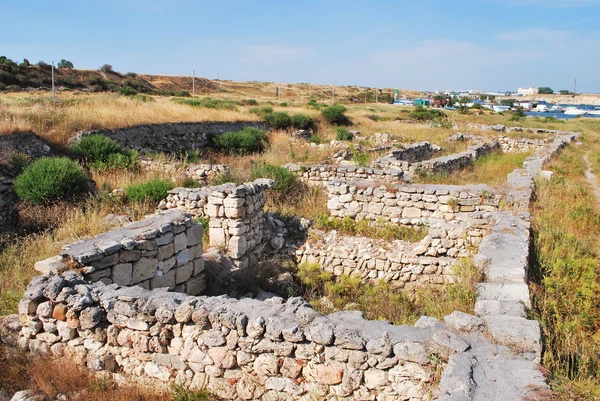Ruins of ancient Chersones — Stock Photo, Image