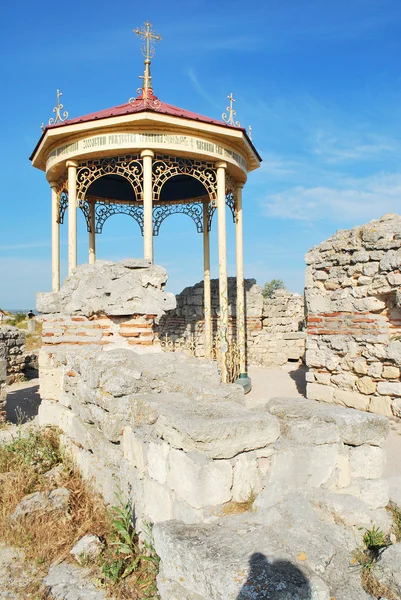 Ερείπια της αρχαίας chersones — Φωτογραφία Αρχείου