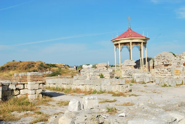 Ruinas de los antiguos Chersones — Foto de Stock