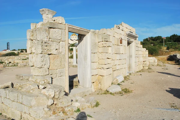 Ruinerna av antika chersones — Stockfoto