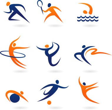 Sports icon collection -3 clipart